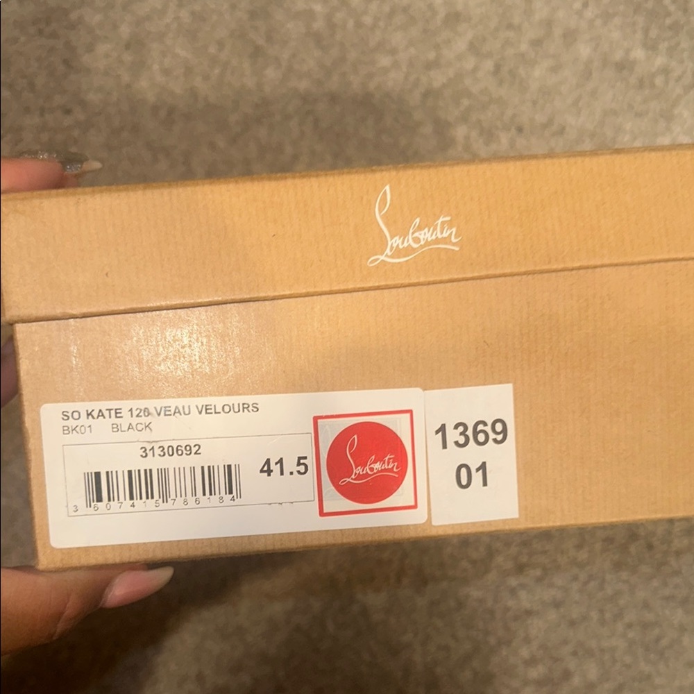 Christian Louboutin So Kate Black Heels